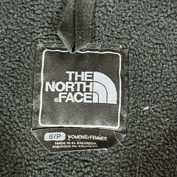 The North Face Denali Jacket Women's M Polartec Black Pockets Mock Neck Full Zip - Picture 2 of 16
